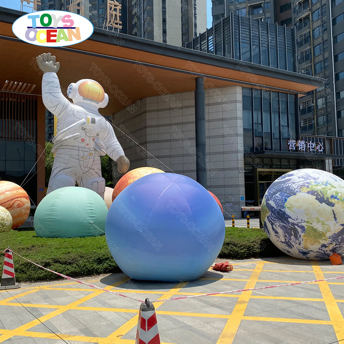 2023 newly designed outdoor inflatable astronaut inflatable universe planet advertising