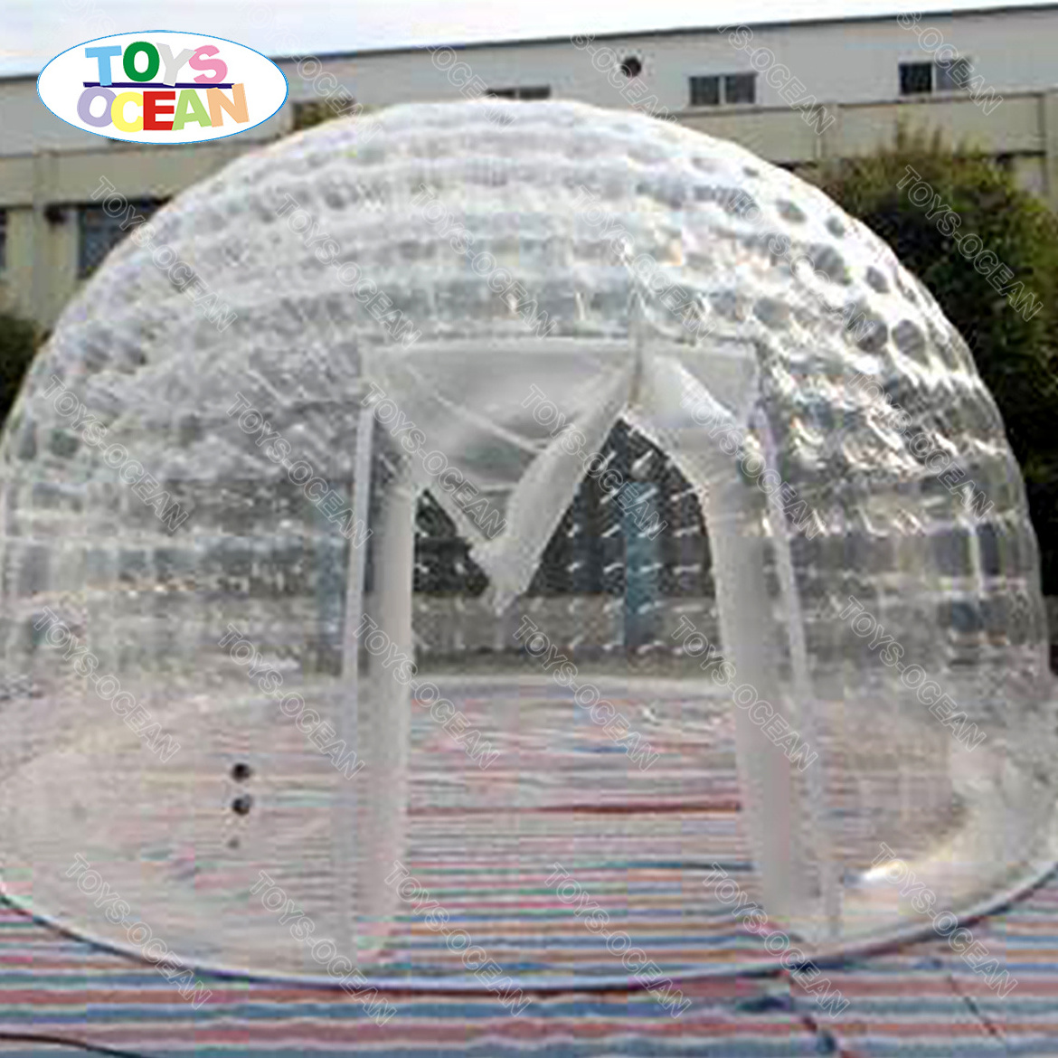 New inflatable bubble tent for hot tub Bubble Dome Tent Round Inflatable Crystal Transparent camping tent