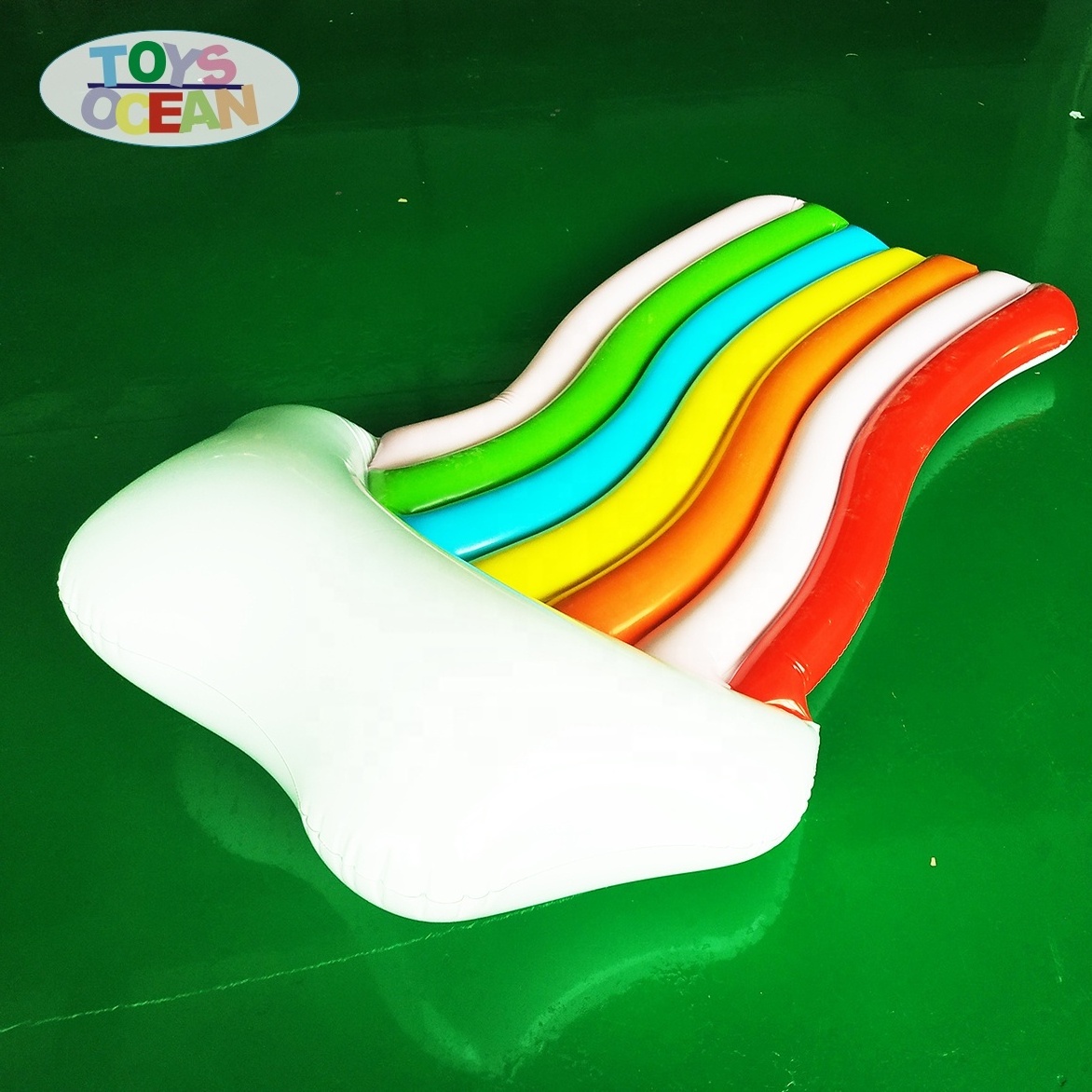 Newly designed fruit floating row inflatable swimming pool floating mat swimming pool lounge