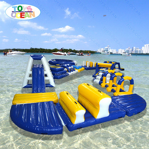 Factory Customized Commercial Mini Water Obstacle Course Swimming Pool Inflatable Water Park for Kids