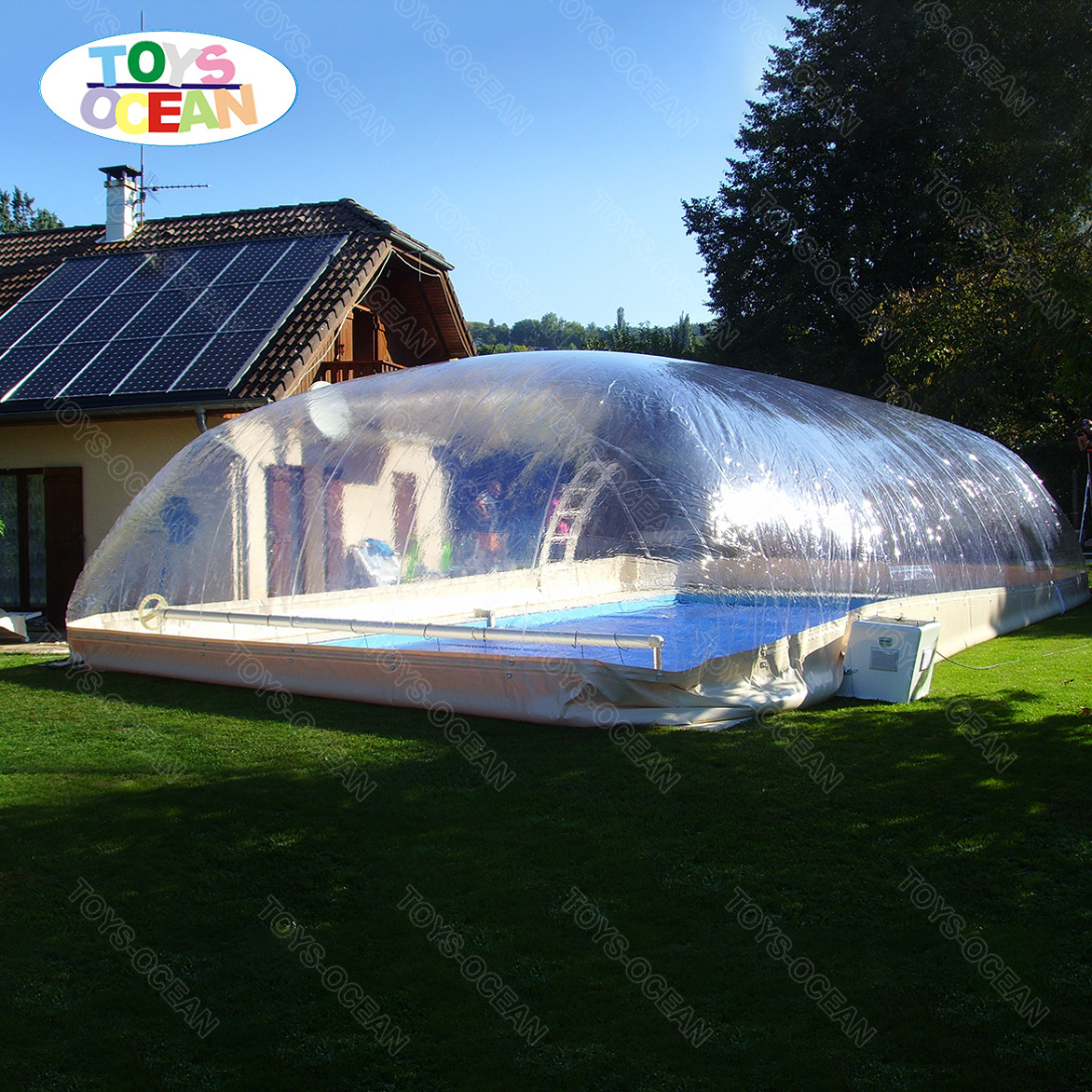 New hot sale Customized Pool Cover Transparent Air Inflatable Swimming Pool Dome