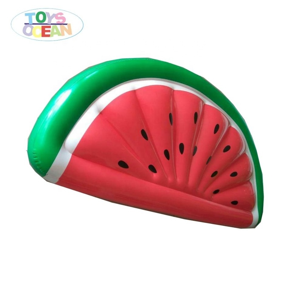 Newly designed fruit floating row inflatable swimming pool floating mat swimming pool lounge