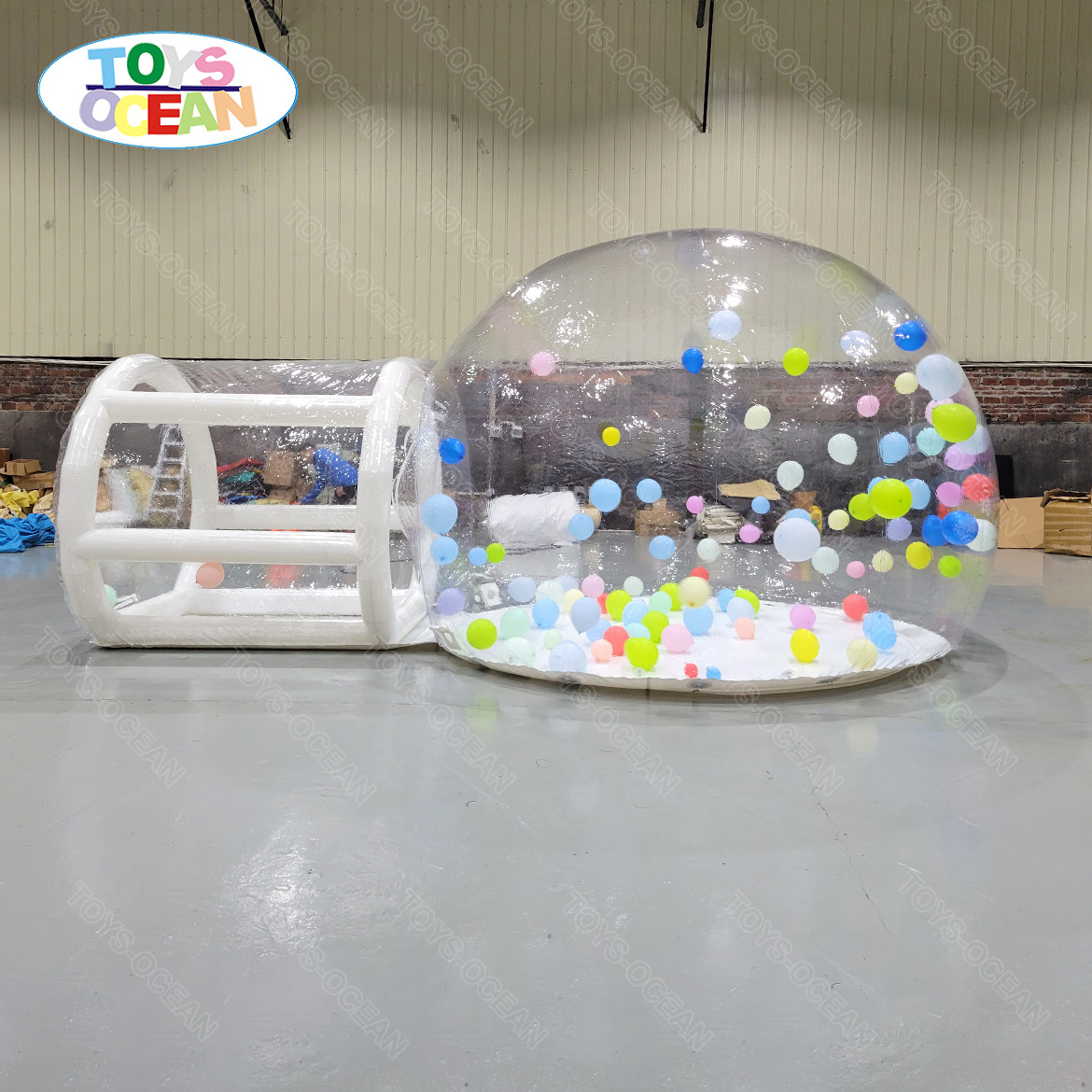 kids party bubble house balloons PVC inflatable tent outdoor event inflatable transparent bubble dome house for advertising