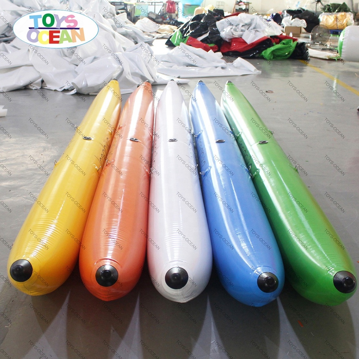 300x30cm customized made inflatable pontoon tube for float water bike