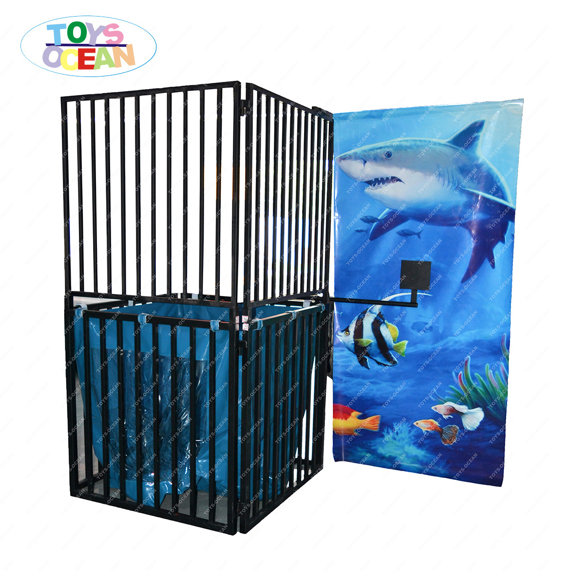 Metal Frame Water Cheap dunk tank for sale dunking booth Machine