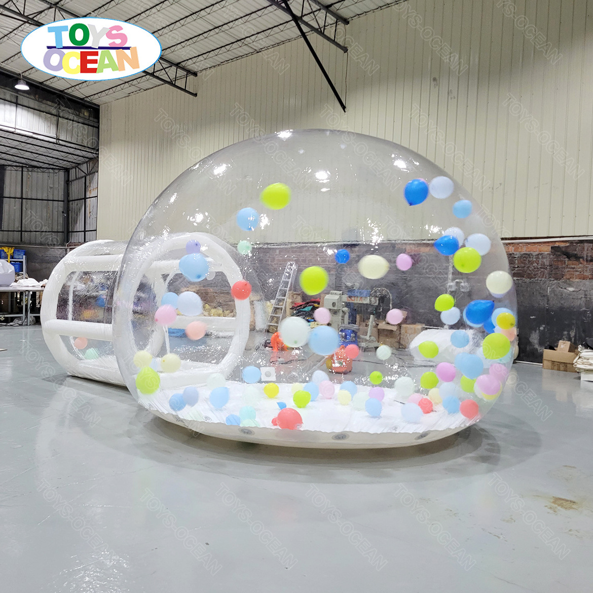 kids party bubble house balloons PVC inflatable tent outdoor event inflatable transparent bubble dome house for advertising