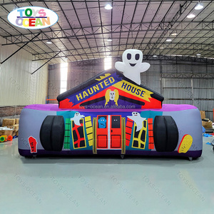 Customized commercial Halloween inflatable haunted house maze suitable for event party rentals