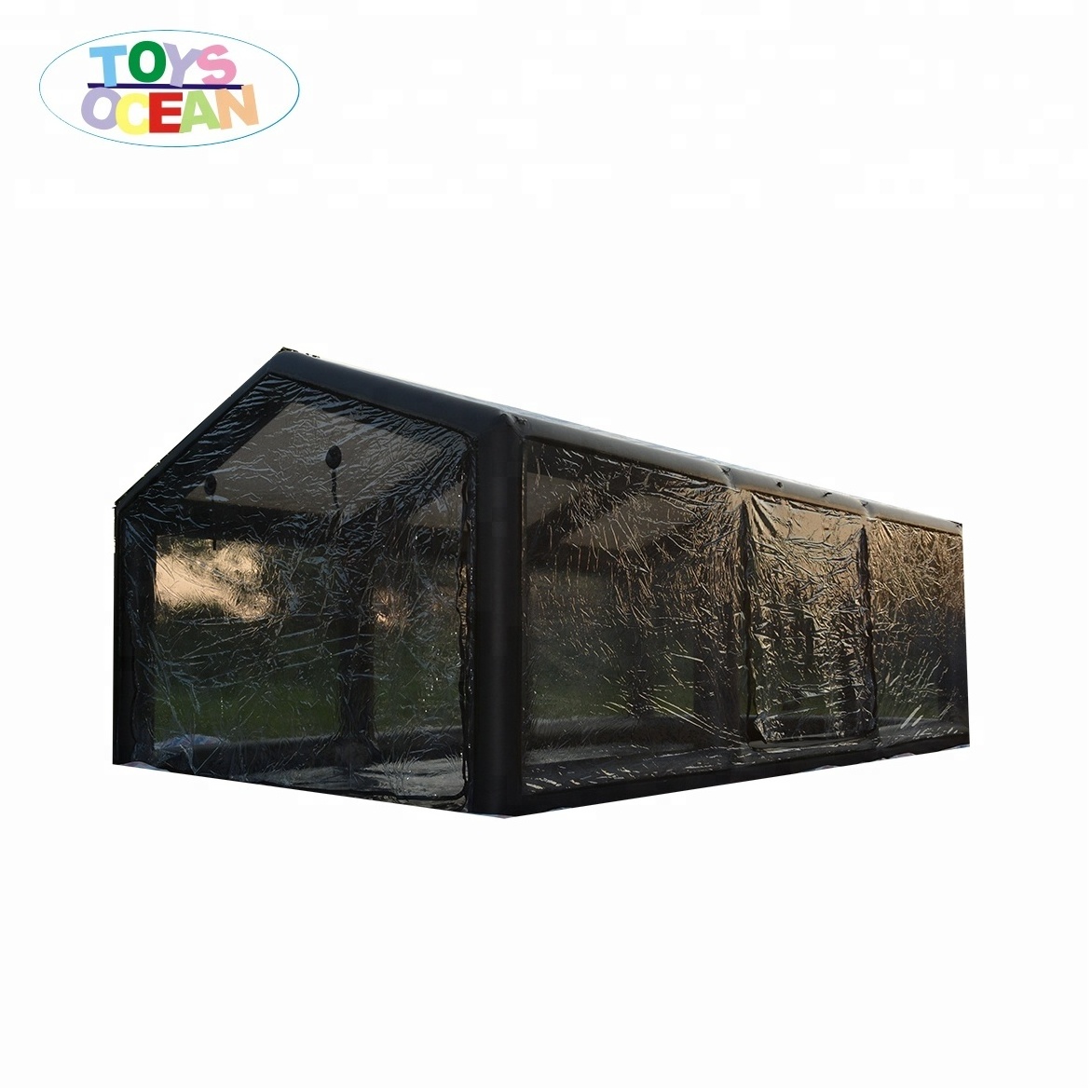 Transparent Outdoor Inflatable Car Cover Bubble Tent Garage