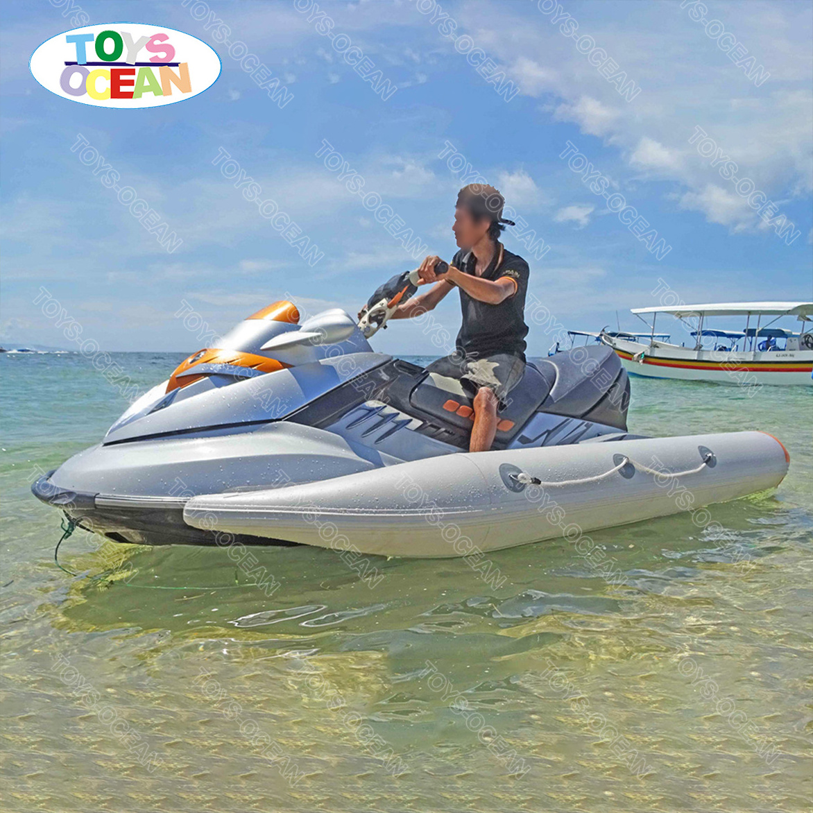 Newly designed inflatable rib kit protective buoy pontoon for jet ski