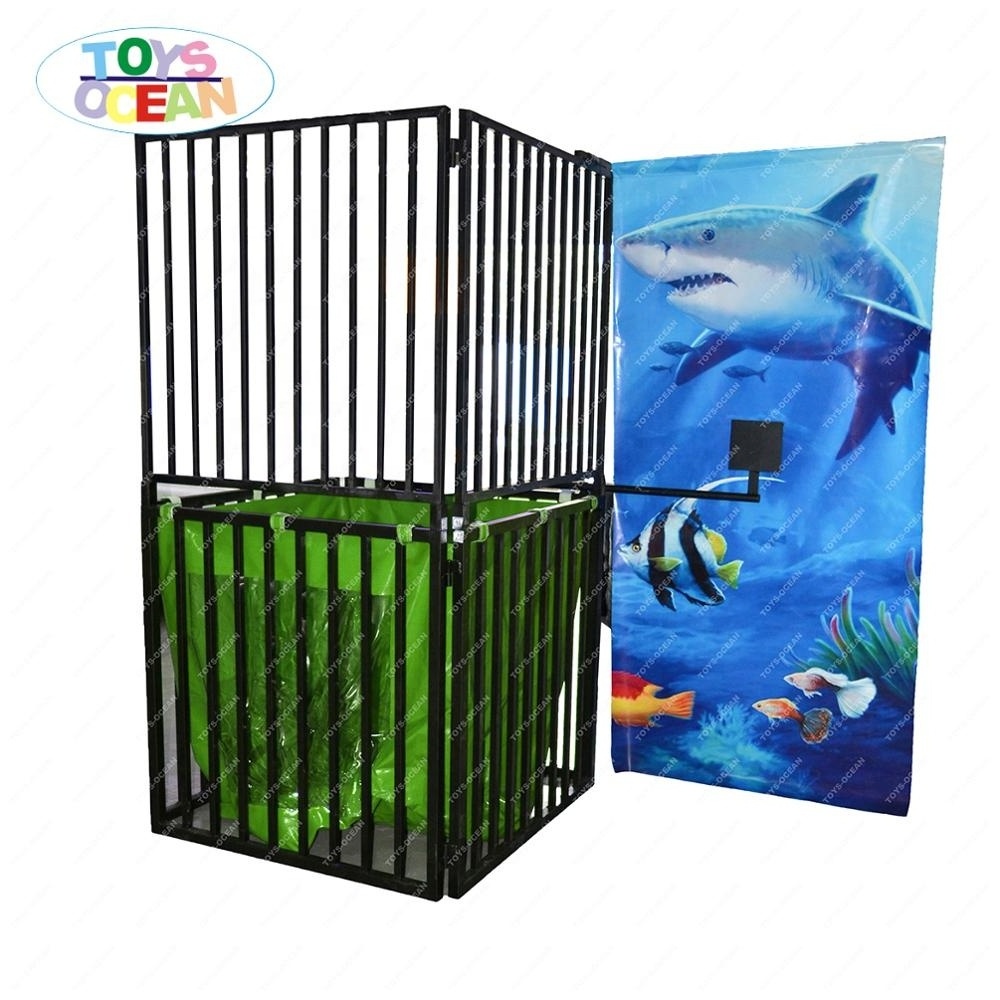 Metal Frame Water Cheap dunk tank for sale dunking booth Machine