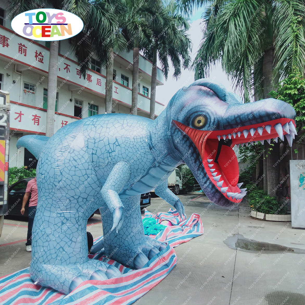 New style outdoor large advertising inflatable dinosaur model inflatable animal toy