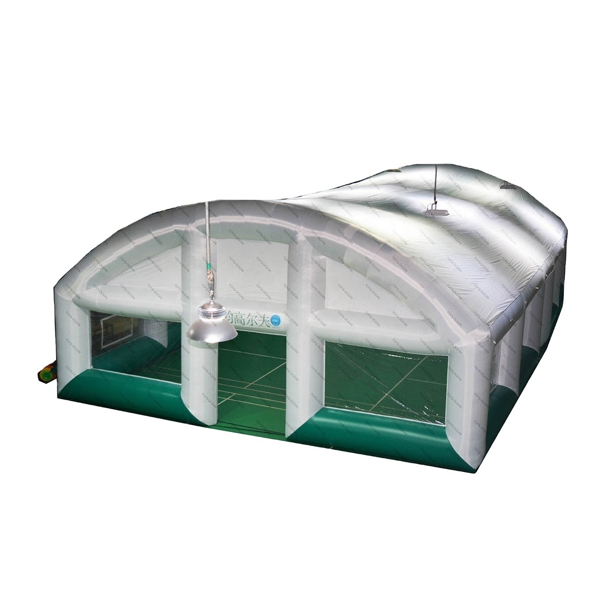 large outdoor inflatable sport area tent  Sports game tent Golf tent