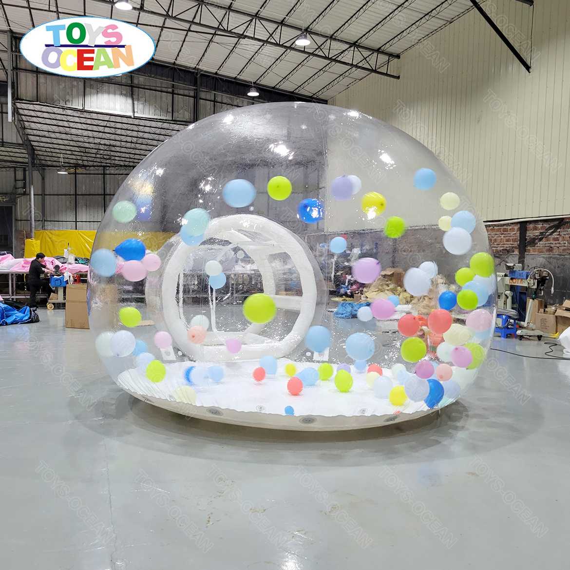 kids party bubble house balloons PVC inflatable tent outdoor event inflatable transparent bubble dome house for advertising