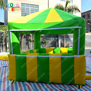 Factory Direct Wholesale inflatable candy selling tent candy house cheap inflatable tent shed inflatable food tents