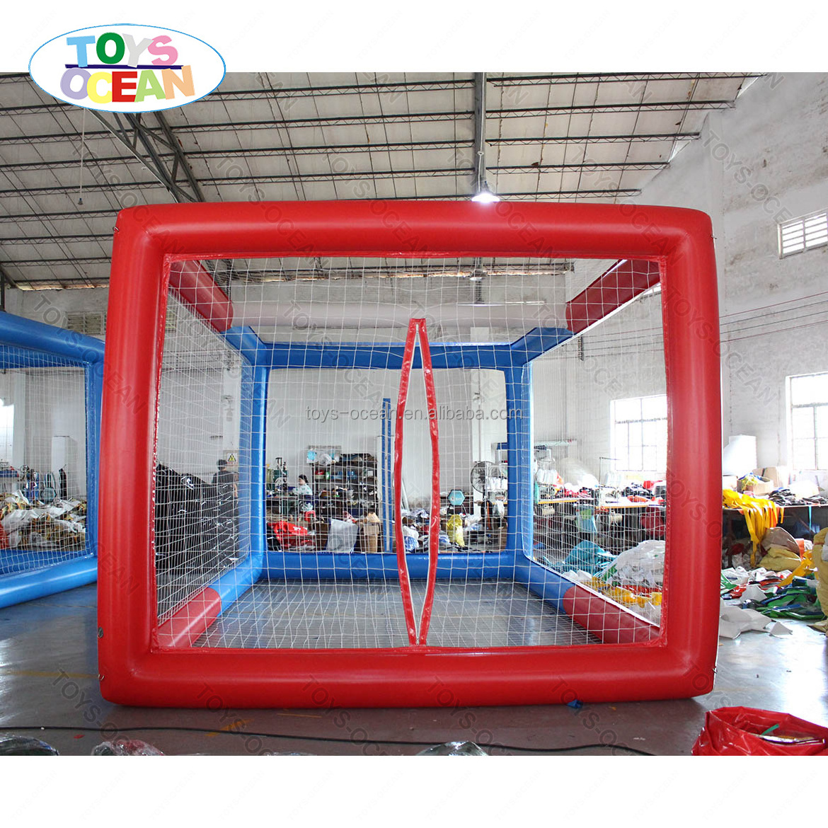 Factory customized commercial PVC drone soccer ball inflatable arena drone tent inflatable cage for Sale