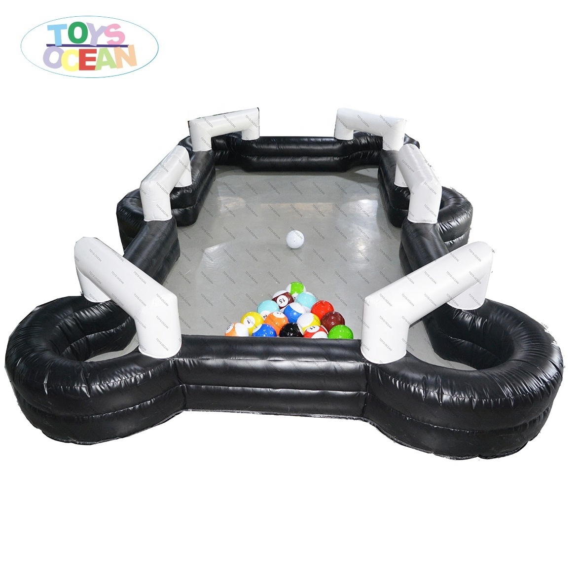 Inflatable Billard Soccer Games, Funny Indoor Inflatable Snooker Football Field For Sales