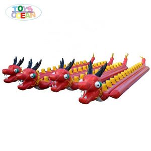 Excited 8 Players Inflatable Dragon Flying banana boat for sale Towable Tubes