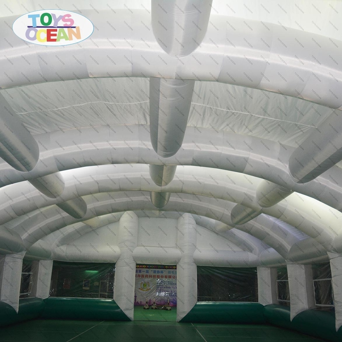 large outdoor inflatable sport area tent  Sports game tent Golf tent