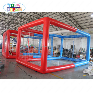 Factory customized commercial PVC drone soccer ball inflatable arena drone tent inflatable cage for Sale