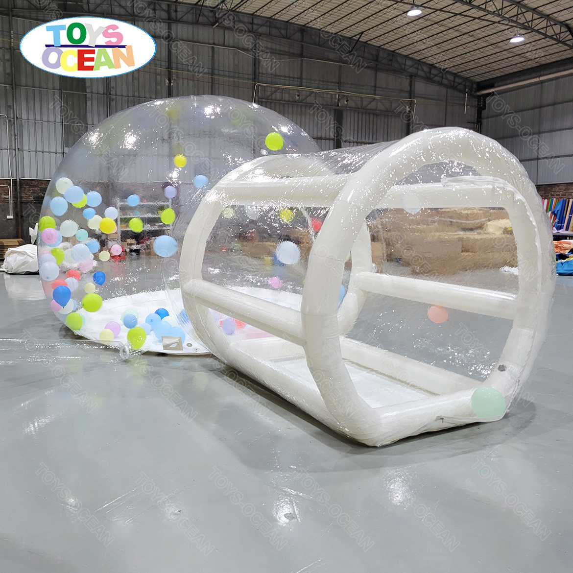 kids party bubble house balloons PVC inflatable tent outdoor event inflatable transparent bubble dome house for advertising