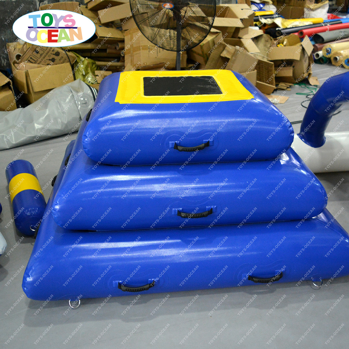 Factory Customized Commercial Mini Water Obstacle Course Swimming Pool Inflatable Water Park for Kids