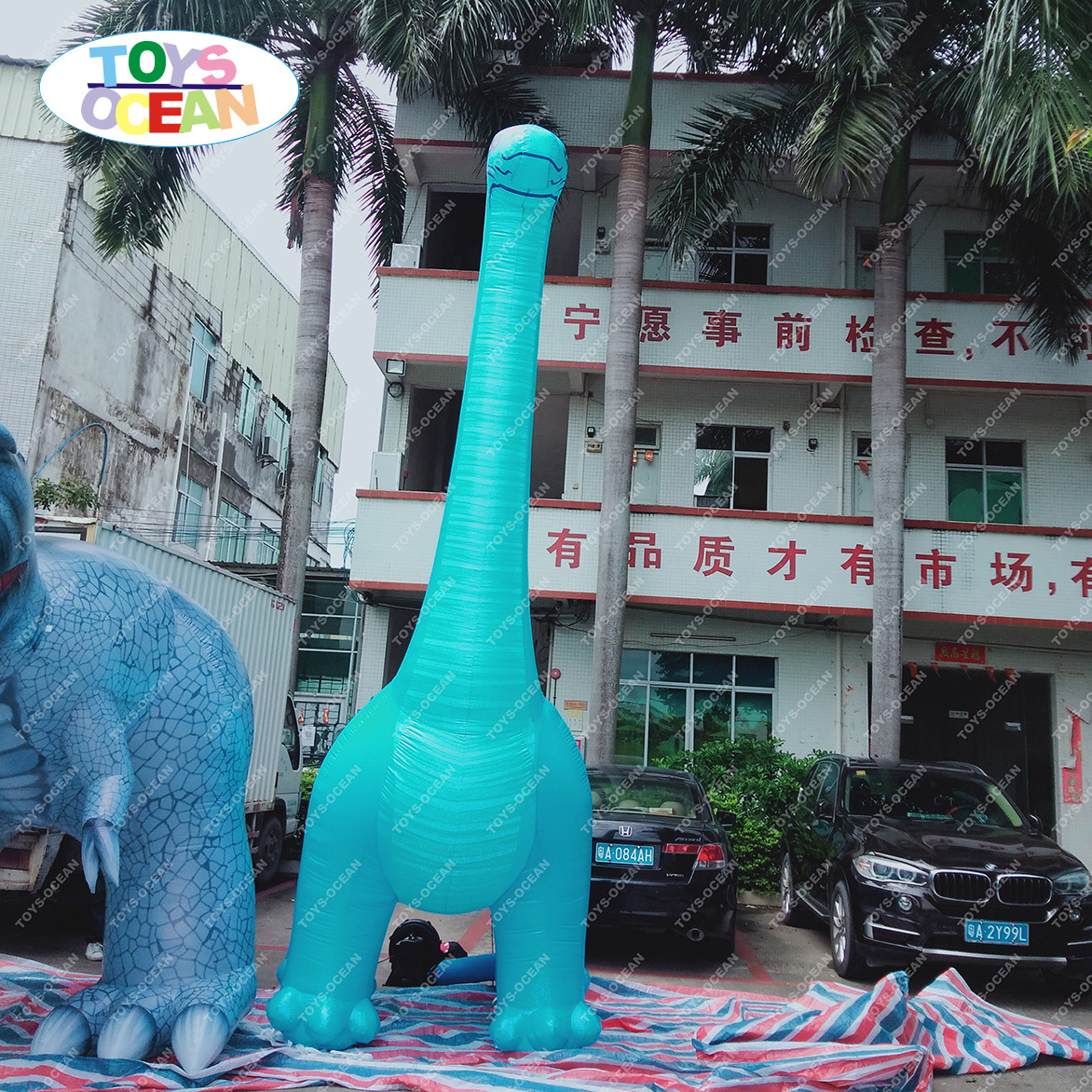 New style outdoor large advertising inflatable dinosaur model inflatable animal toy