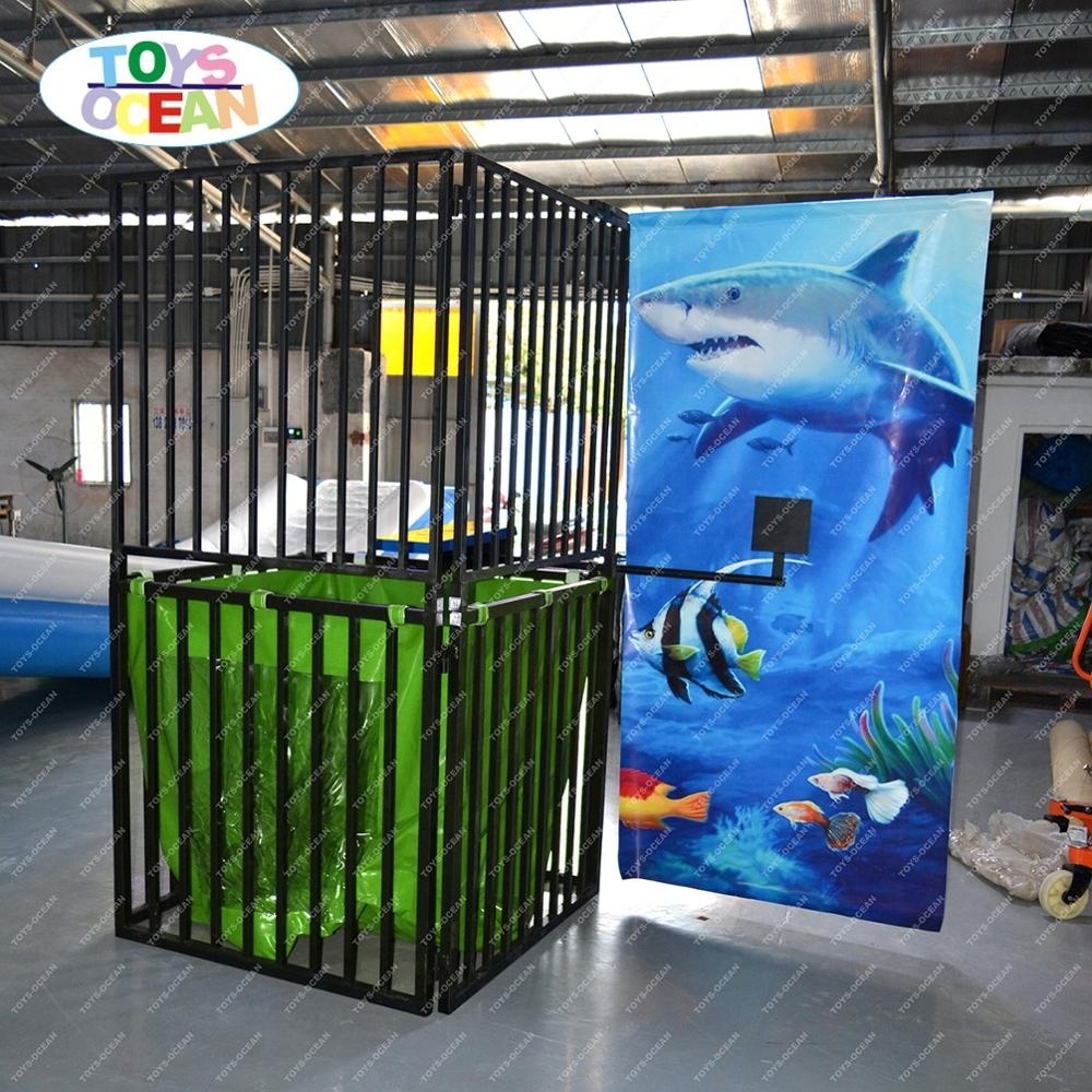 Metal Frame Water Cheap dunk tank for sale dunking booth Machine