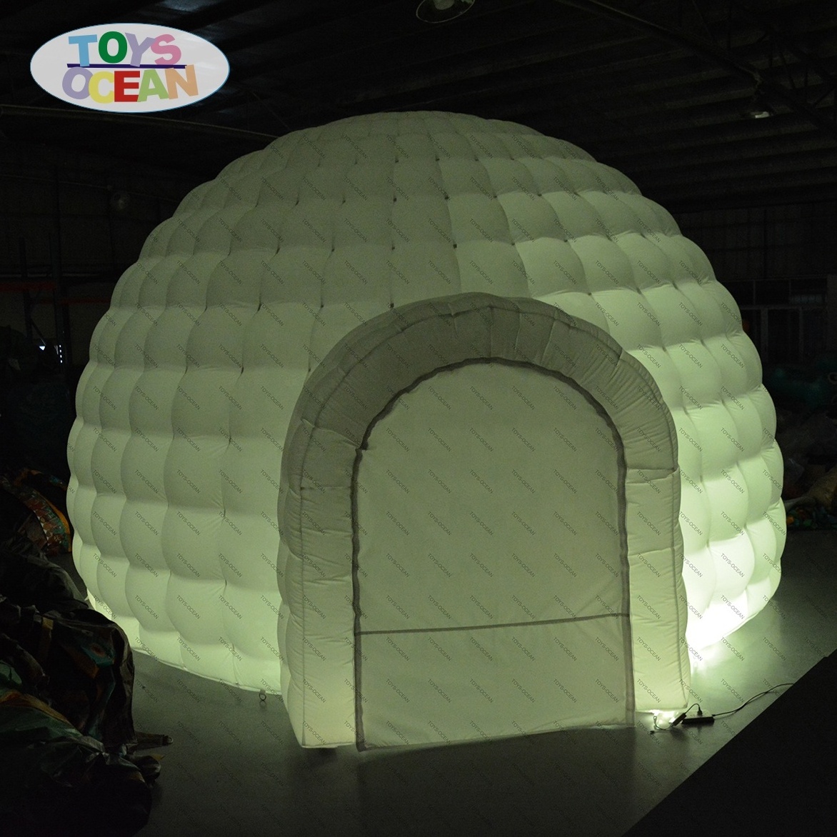 Customized Inflatable Igloo with Led Inflatable Tent Lighting Dome Tent for Party