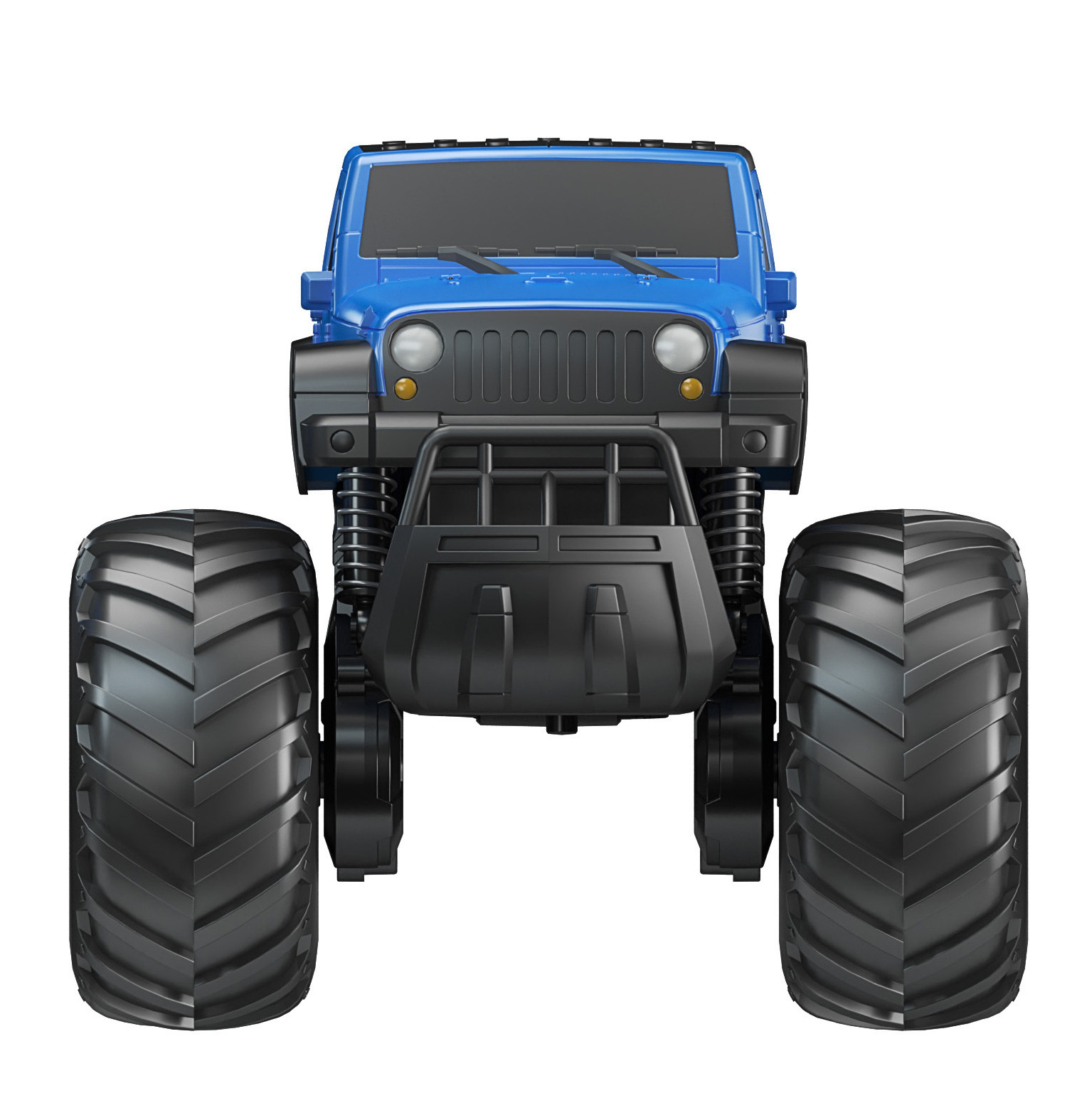 2.4 GHz 4WD Off-Road Monster Truck Big Foot All Terrain Remote Control Amphibious Vehicle Toy Gifts for Boys Ages 6+