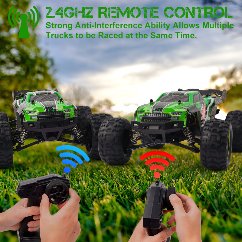 Hot Selling 1/16 remote control High Speed RC Cars 4WD 4x4 Off Road 2.4G Big Wheels Radio Control Hobby truck