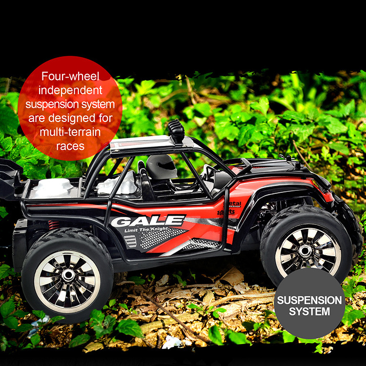 Kids 1:16 Hot Remote Control Car 4WD High Speed 15 Km/h All Terrains Off Road rc rock crawlers RC Toy