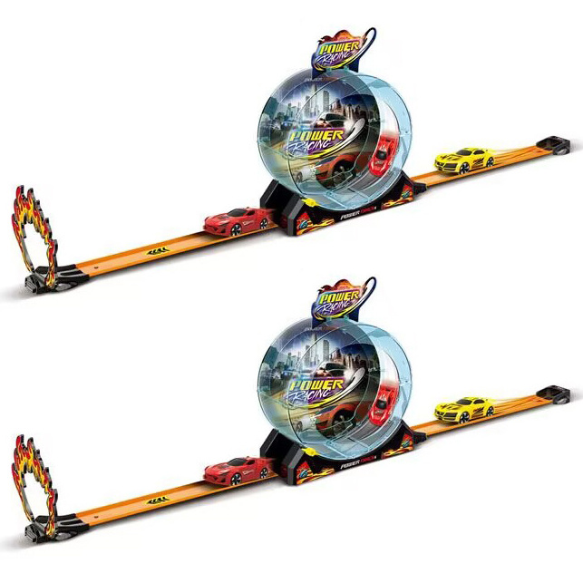 China Supplier Hot Selling High Speed Racing Track Toy Race Car Track Electric Rail Car Toy For Kids