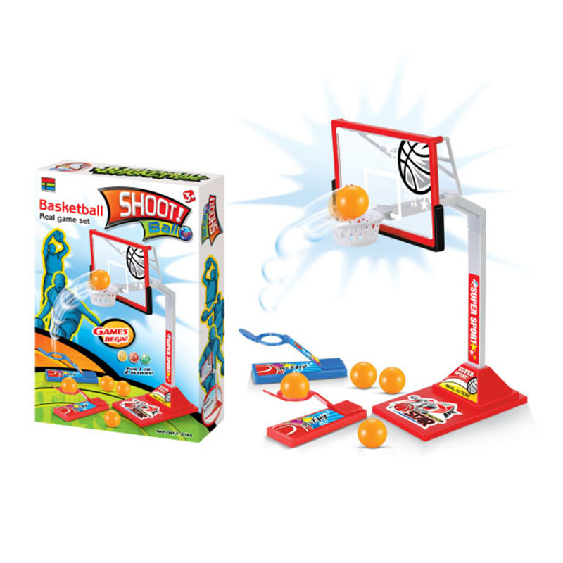 Hot Sale Educational Desktop Toy Kids Mini Finger Shooting Basketball Board Game Basketball Table Toys