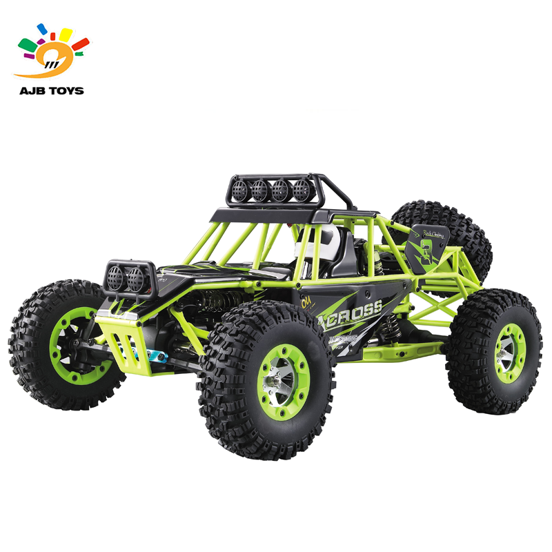 WLtoys 12428 1/12 Scale 2.4GHz 4WD RC truck Off Road Vehicle 4 wheels drive 50kmh high speed electric car