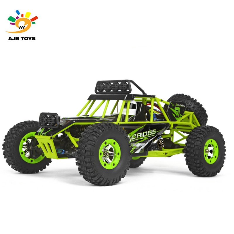 WLtoys 12428 1/12 Scale 2.4GHz 4WD RC truck Off Road Vehicle 4 wheels drive 50kmh high speed electric car