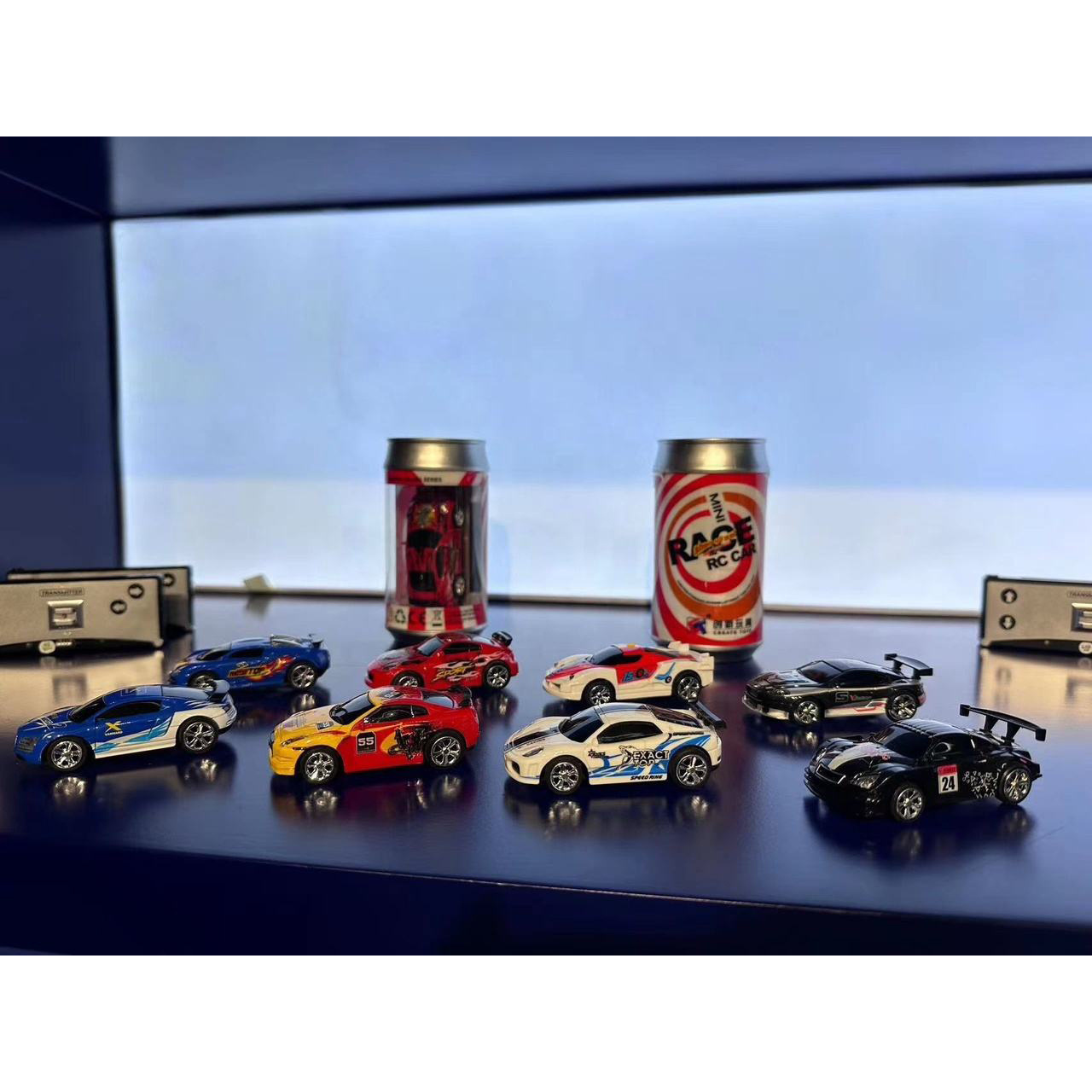 2010B Mini Rc Car 1:58 scale 4CH mini rc racing car mini rc car with Cola Can