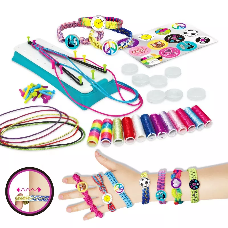 top selling Bracelet Making Kit for Girls DIY Craft Toys Jewelry Maker Gifts In STOCK DIY Jewelry Arts Craft Gifts Toys