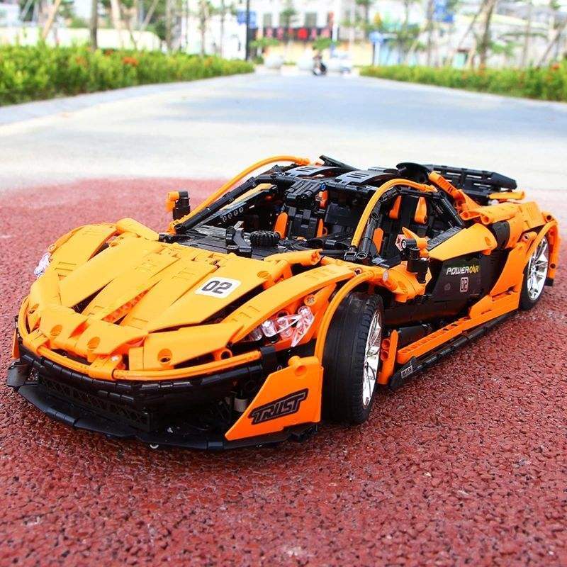 Mould King 13090S 1:8 Vehicle P1 Motor Function Motorized Technic APP RC Car DIY Electronic Building Block Toys For Kids