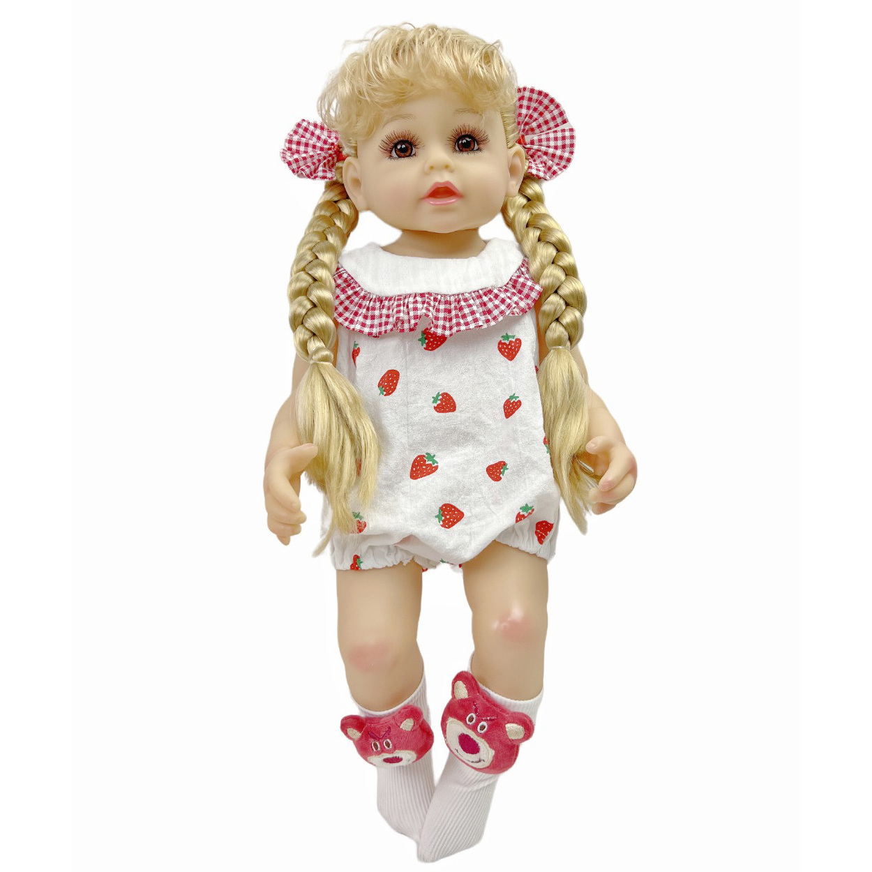 24 Inch 60cm Silicone Girl Doll Lifelike Silicone Reborn Baby Dolls Toddler Girl Toys Fashion Reborn Dolls For Sale