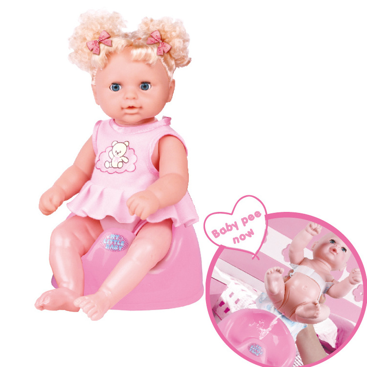 Most Popular Newborn baby dolls Toys Plastic 11 inch Realistic Vinyl Girl Pee Doll Toy Reborn Baby Dolls For Child girls toys