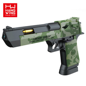 Wholesale cheap plastic bo battery operated shooting police pistol toy gun light and sound