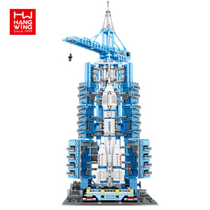 2221PCS Rocket Model Building Blocks Satellite Exploration Children Toy STEM Space Rocket Toy Perfect Blocks Space Shuttle Toys