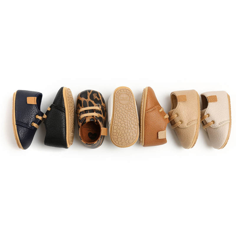 High Quality Baby Shoes Leopard Newborn Genuine Leather Baby Moccasins Shoes First Walker Soft Sole Fashion Crib Baby Boy Shoes