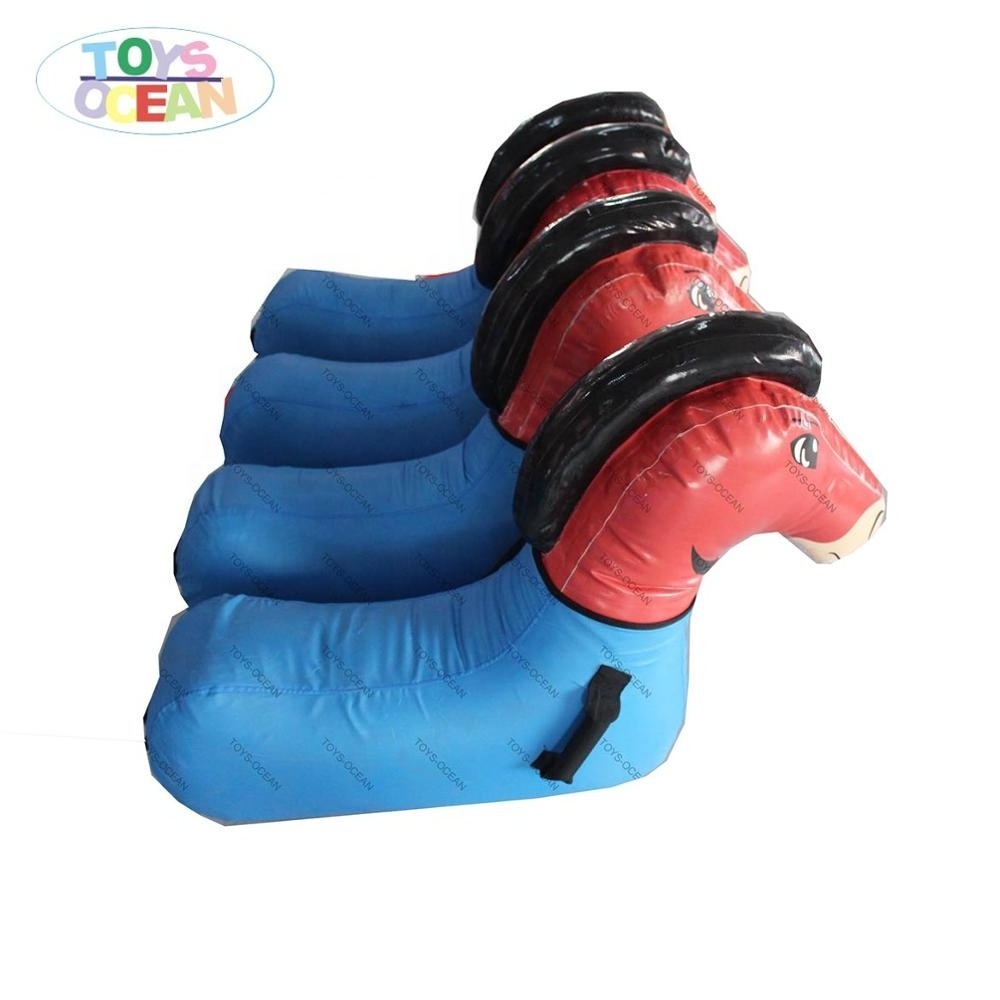 Inflatable Pony Horse Racing Pony Hopping Riding Game for kid and adults