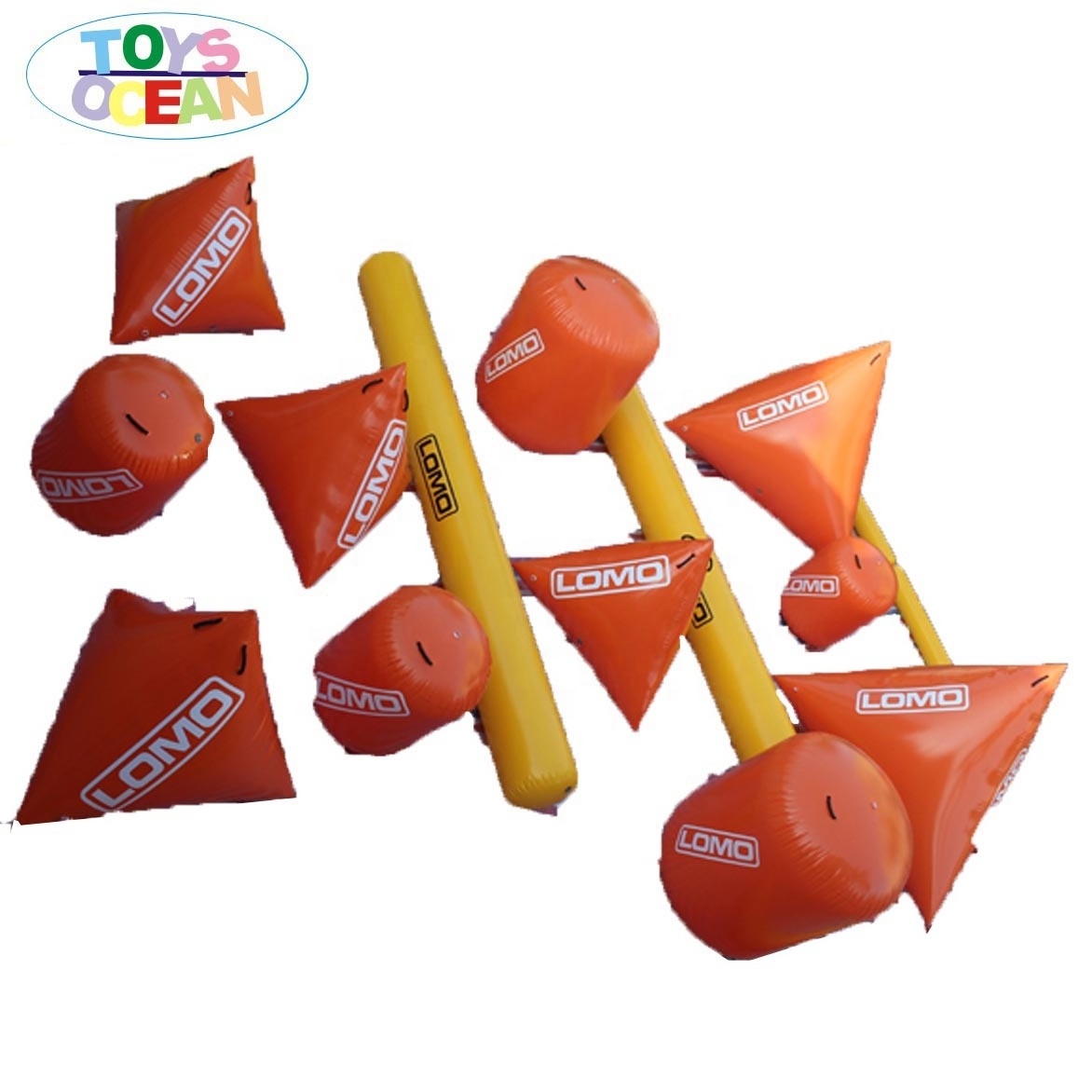 Floating marker buoy, water buoy inflatable triangle buoys for sale