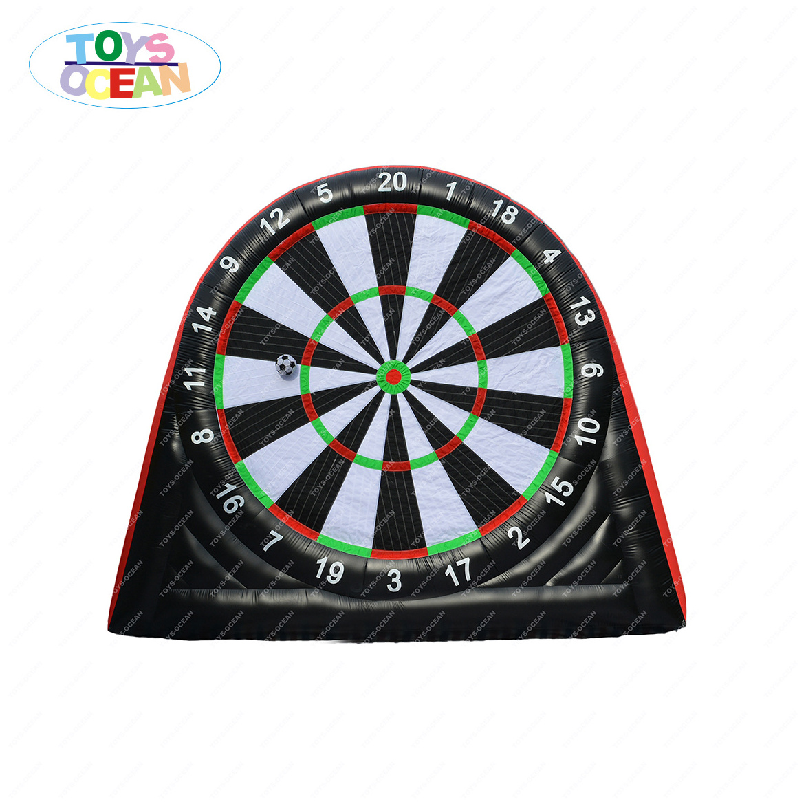 2.5M Outdoor Soccer Dart Board Inflatable Football Target Game