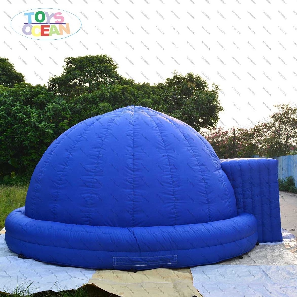 Customized Inflatable Portable home projection dome planetarium tent for Digital Cinema Star Projector