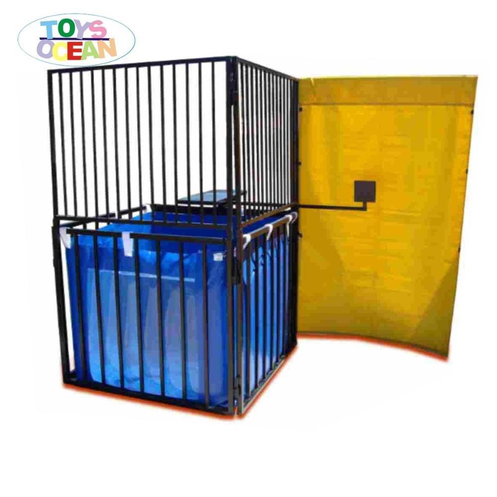 new adult water splash games dunk tank dunking machine booth