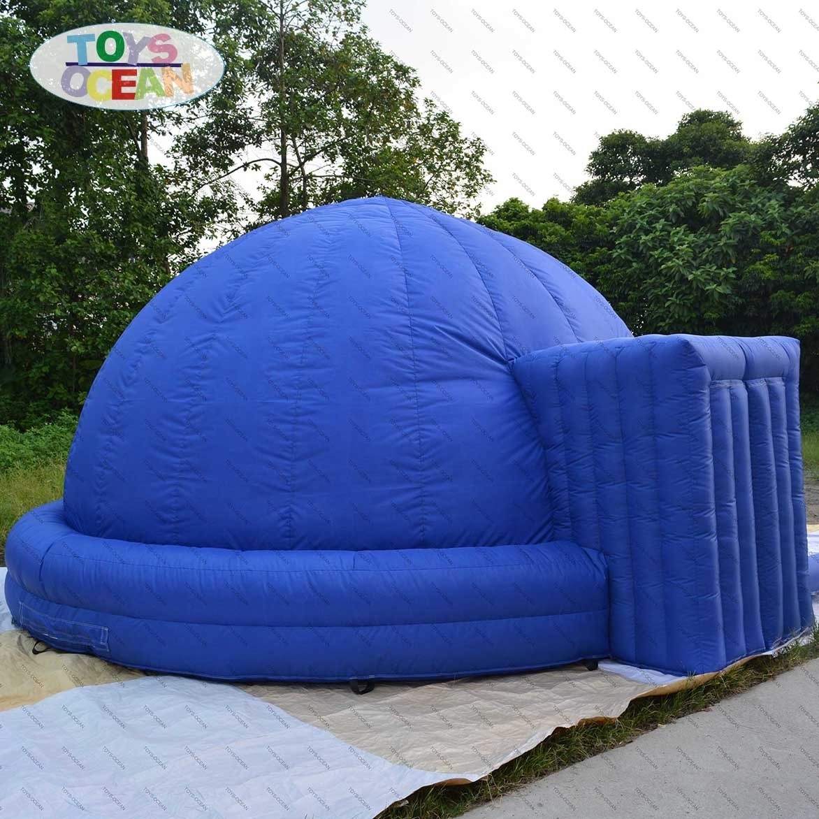 Customized Inflatable Portable home projection dome planetarium tent for Digital Cinema Star Projector