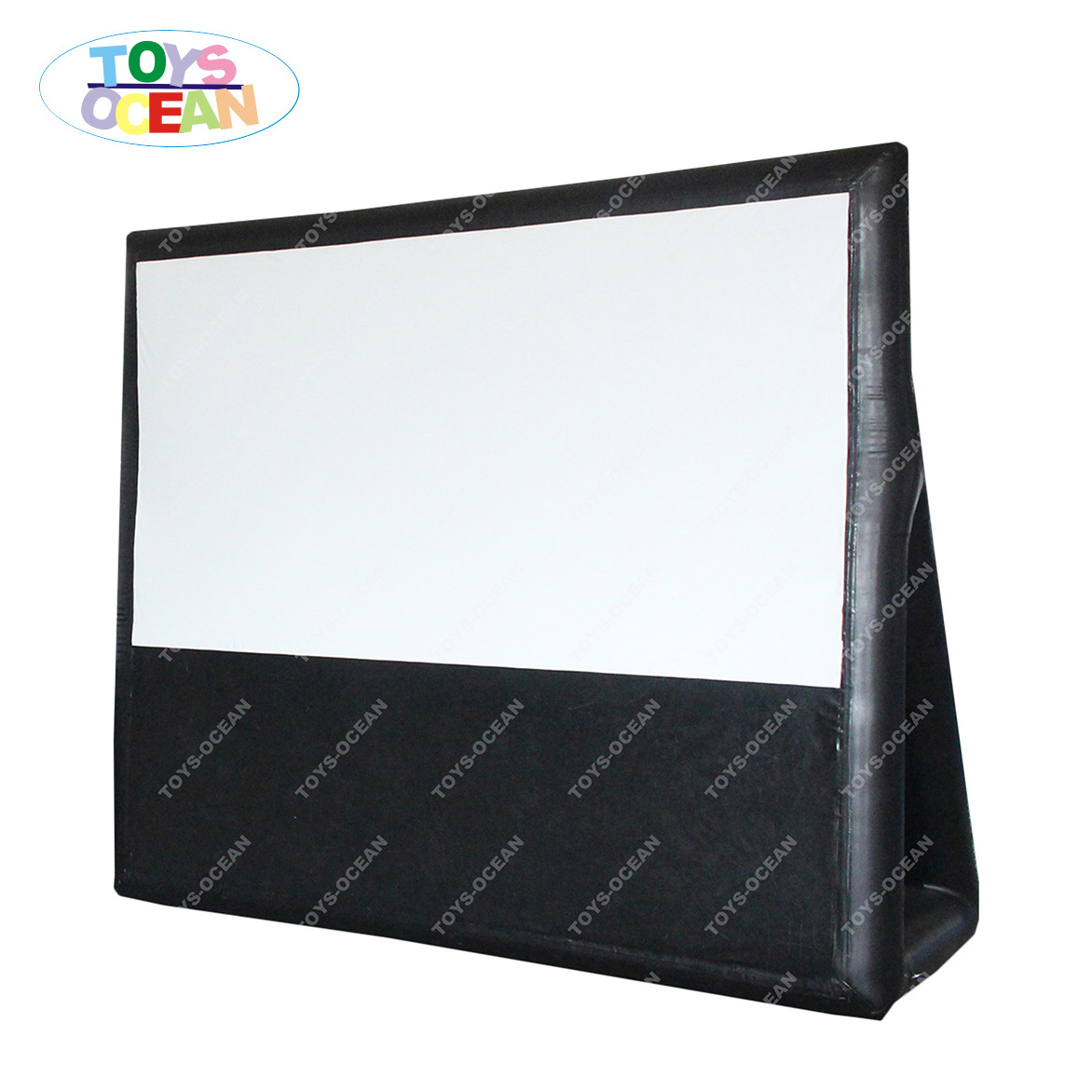 New design 16:9 inflatable movie screen in cinema